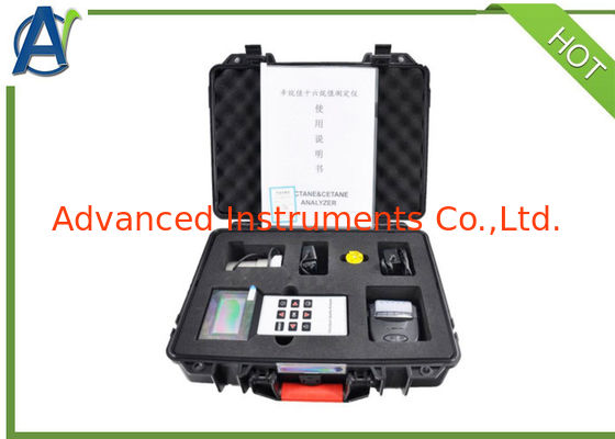 Portable Octane and Cetane Number Detector with LED Display and Printer