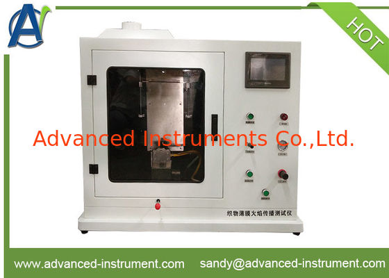PLC Controlled Full Face Masks Flame Resistance Testing Equipment by EN 136